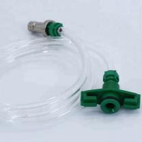 Japan Type Plastic Transparent Air Tubing Glue Dispenser Syringe Adapter